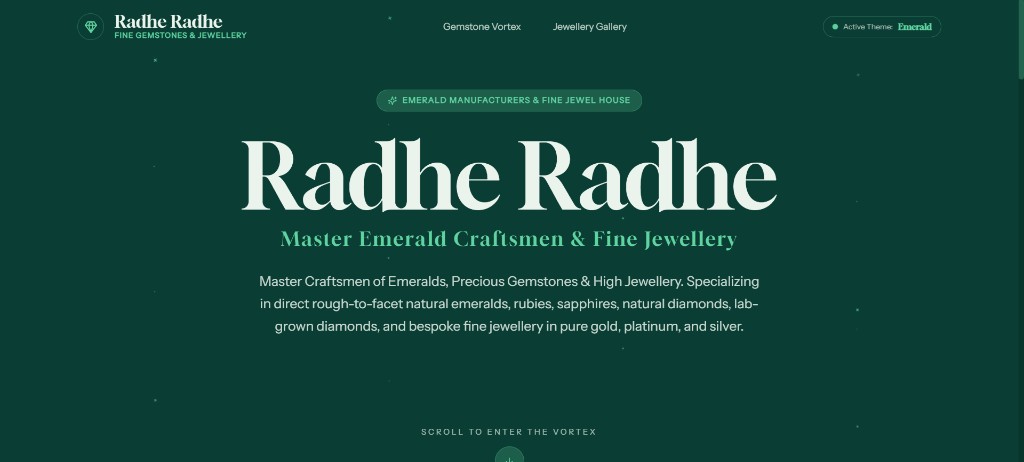 Radhe Radhe gemstone and jewellery showcase